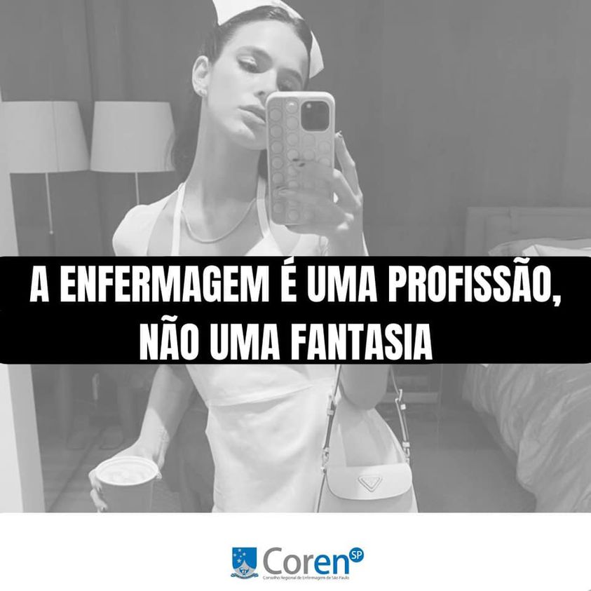 Conselho de Enfermagem reprova 'fantasia' de Bruna Marquezine em festa: 'Inadmissível'